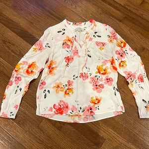 Loft floral shirt - XS